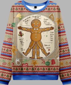 The Gingerbread Man Christmas Ugly Sweater