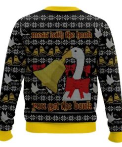 Alternative view of The Goose Gets The Bonk Ugly Christmas Sweater