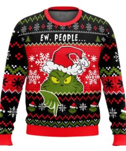 The Grnch Ew People Ugly Christmas Sweater