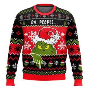 The Grnch Ew People Ugly Christmas Sweater