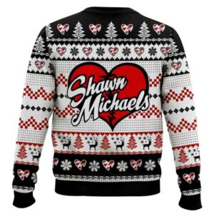Alternative view of The Heartbreak Kid Shawn Michaels Ugly Christmas Sweater