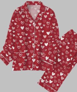 The Hearts Valentine Pajama Set