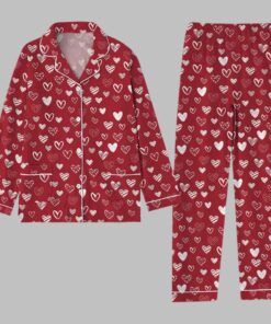 Alternative view of The Hearts Valentine Pajama Set