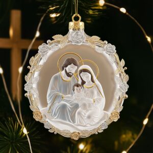 The Holy Family Ornament - Gifts For Family 01pati080925