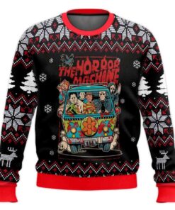 The Horror Machine Ugly Christmas Sweater