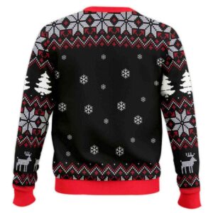 Alternative view of The Horror Machine Ugly Christmas Sweater