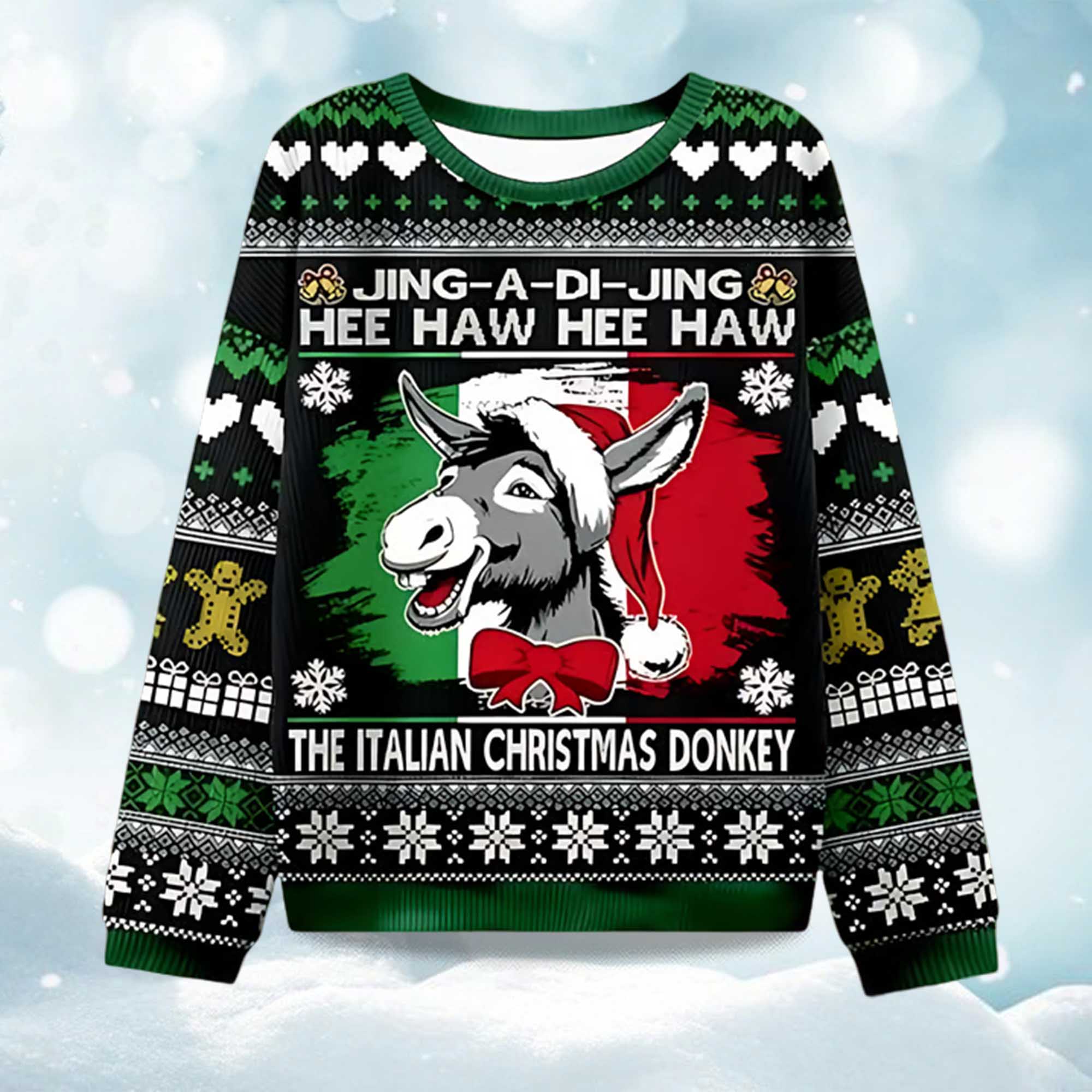 The Italian Christmas Ugly Sweater