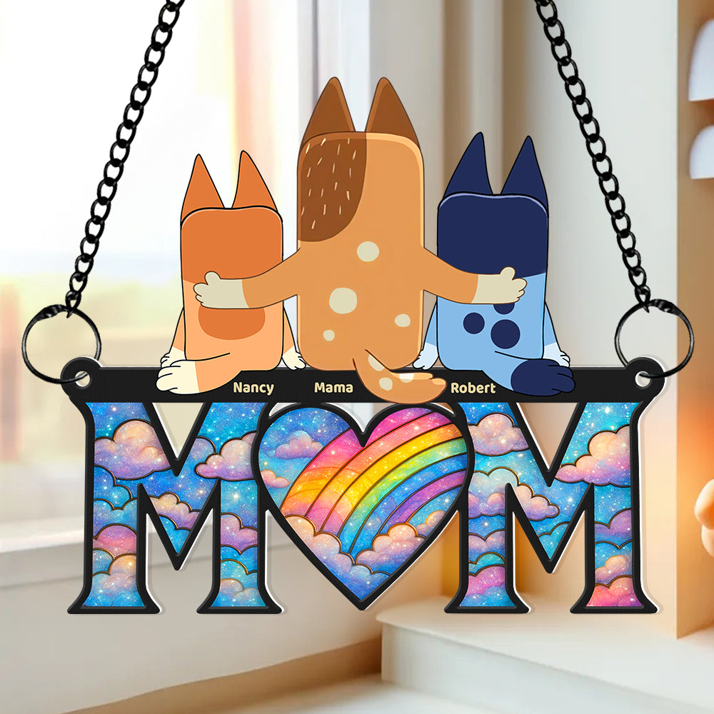 The Light Mom Suncatcher Ornament Gifts For Mom 01NADT190425