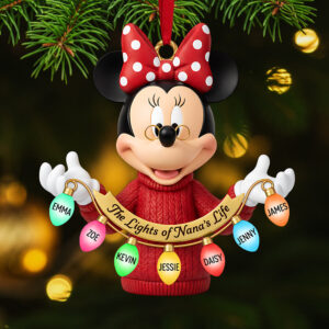 The Lights Of Grandma Acrylic Ornament - Personalized Gift For Grandma 01NATA011125