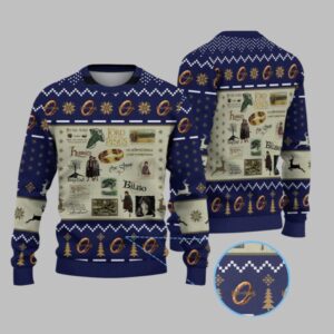 The Lord Of The Rings Ugly Sweater 2025 Christmas - Grishko.com