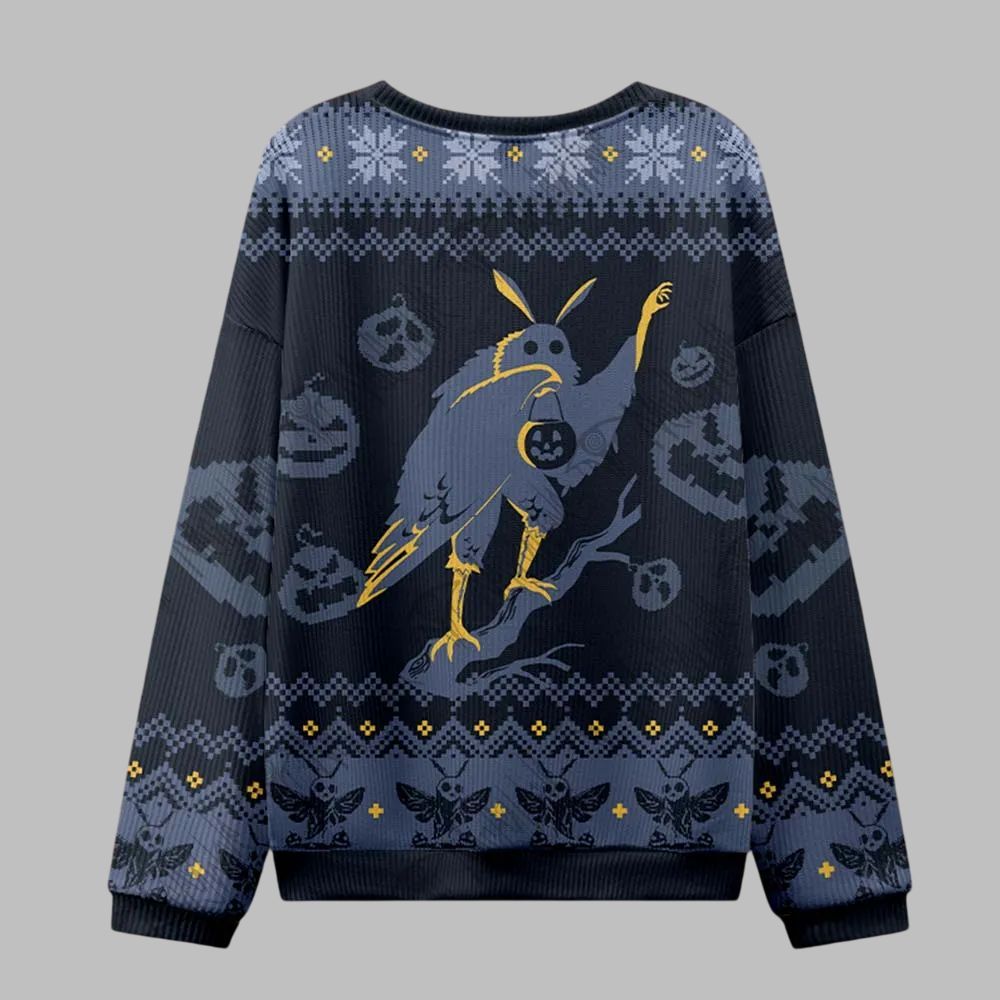 The Man The Moth The Legend Ugly Sweater 2025 Christmas - Grishko.com - Image 3