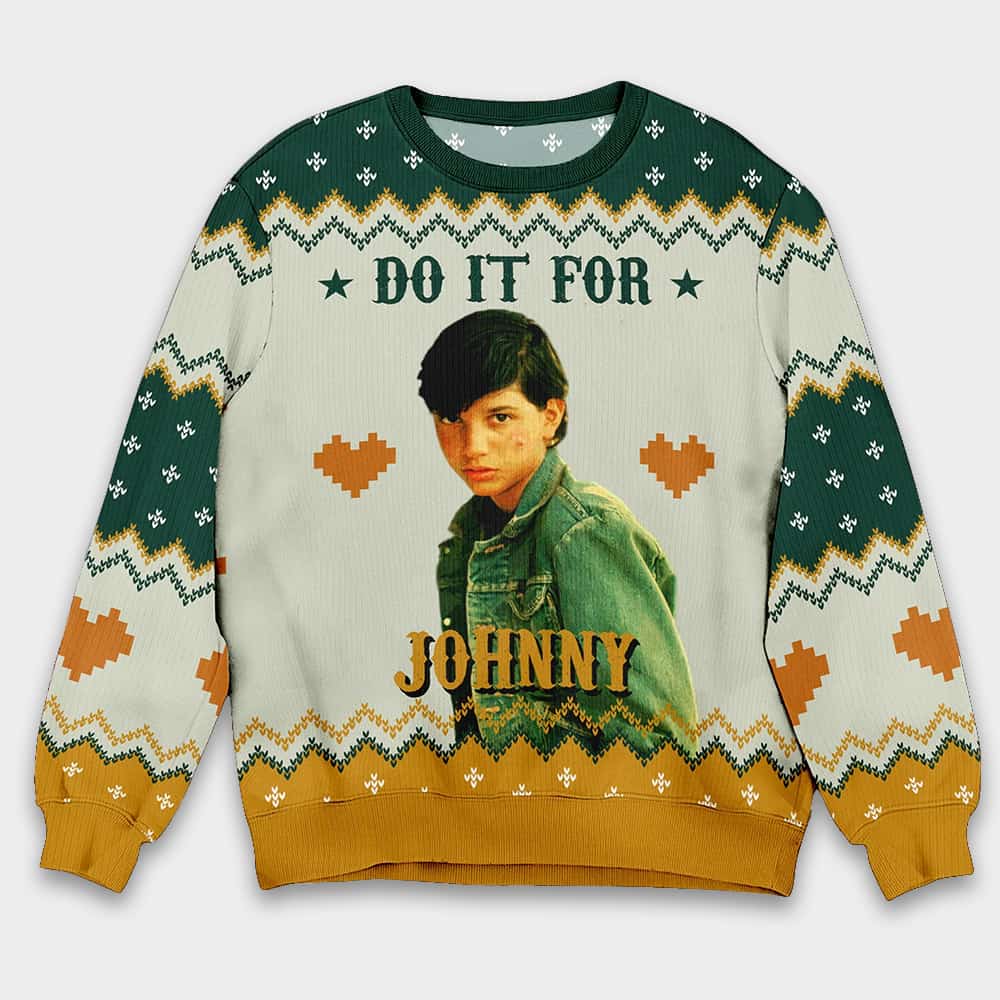 The Outsiders Dallas Winston Do It For Johnny Christmas Ugly Sweater