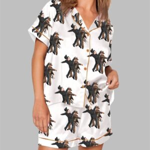 The Punch Print Pajama Set