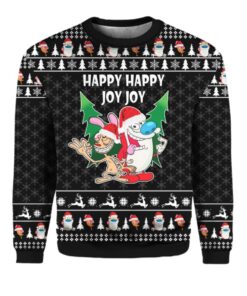 The Ren Stimpy Show Ugly Christmas Sweater