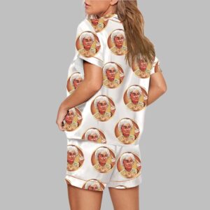 Alternative view of The Third Finger Print Pajama Set