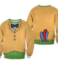 Alternative view of The Three Caballeros Cosplay Halloween Costume Hoodie