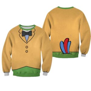 Alternative view of The Three Caballeros Cosplay Halloween Costume Hoodie