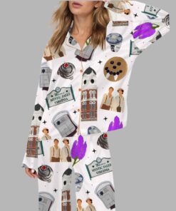 The Vampire Silky Satin Pajama Set