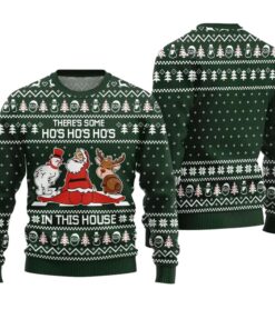 Alternative view of There Some Ho Ho Ho in This House Naughty Xmas Sweater