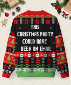 Alternative view of This Christmas Party Ugly Christmas Fuzzy Fleece Sweatshirt