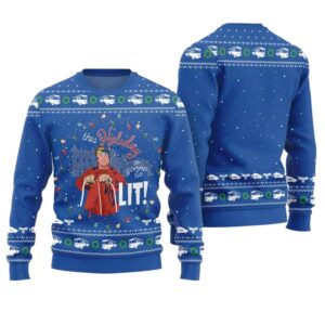 This Holiday is Gonna Be Lit Griswold Christmas Sweater - Grishko.com