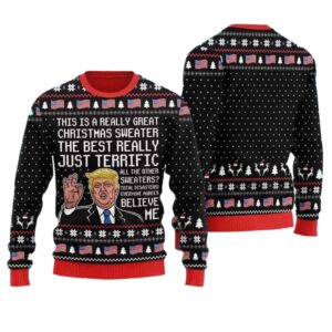 This Is A Really Great Christmas Sweater The Best Really Just Terrific Ugly Christmas Sweater - Grishko.com