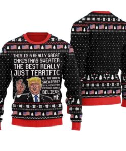 Alternative view of This Is A Really Great Christmas Sweater The Best Really Just Terrific Ugly Christmas Sweater