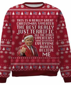 This Is A Really Great Christmas Sweater Trump Ugly Sweater