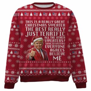 This Is A Really Great Christmas Sweater Trump Ugly Sweater