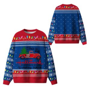 Alternative view of This Is My Movie Watching Ugly Sweater 2025 Christmas - Grishko.com