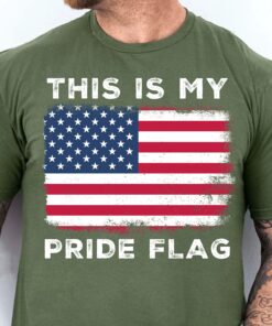 Alternative view of This Is My Pride Flag 250 Years Shirt | Happy 250th Birthday USA | Patriotic 4th of July Tee | America 250th Anniversary | Independence Day Shirt