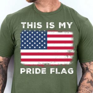 Alternative view of This Is My Pride Flag 250 Years Shirt | Happy 250th Birthday USA | Patriotic 4th of July Tee | America 250th Anniversary | Independence Day Shirt 682573