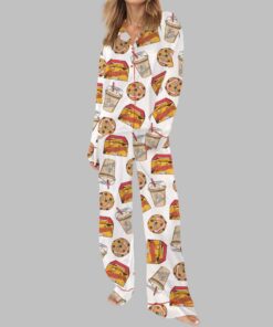Alternative view of Timbits Satin Pajama Set