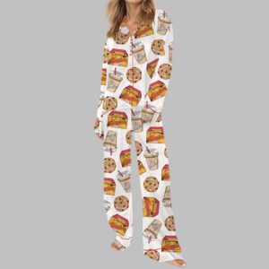 Alternative view of Timbits Satin Pajama Set