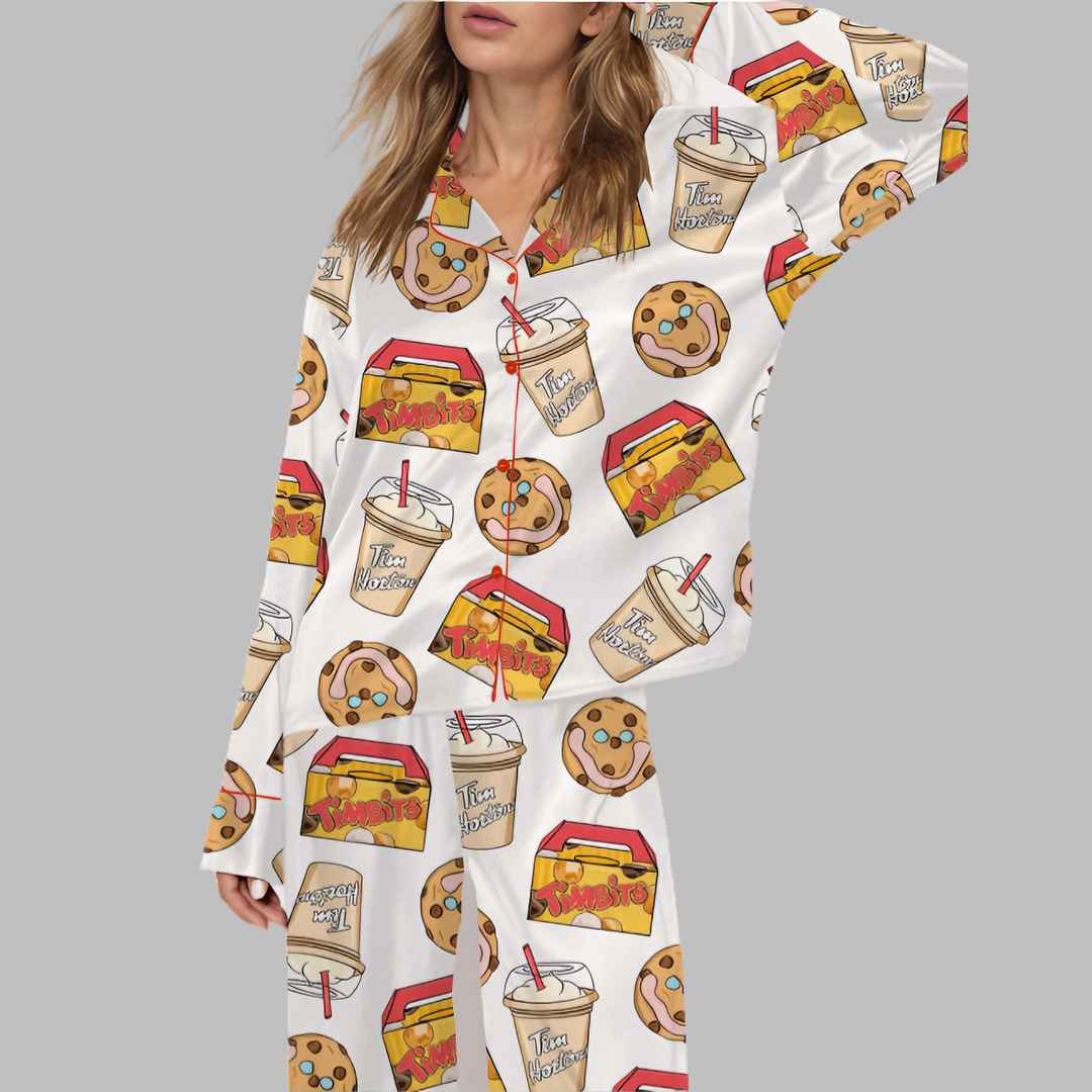 Timbits Satin Pajama Set