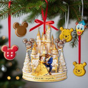 Alternative view of Timeless Tale Couple Ornament - Personalized Christmas Gifts For Couple 06OHLU180825