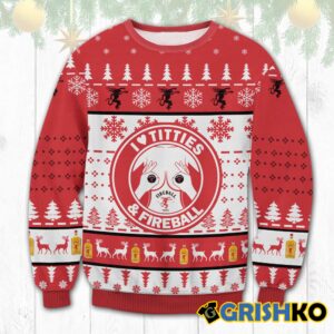 Tito Titties Funny Ugly Sweater - Grishko.com
