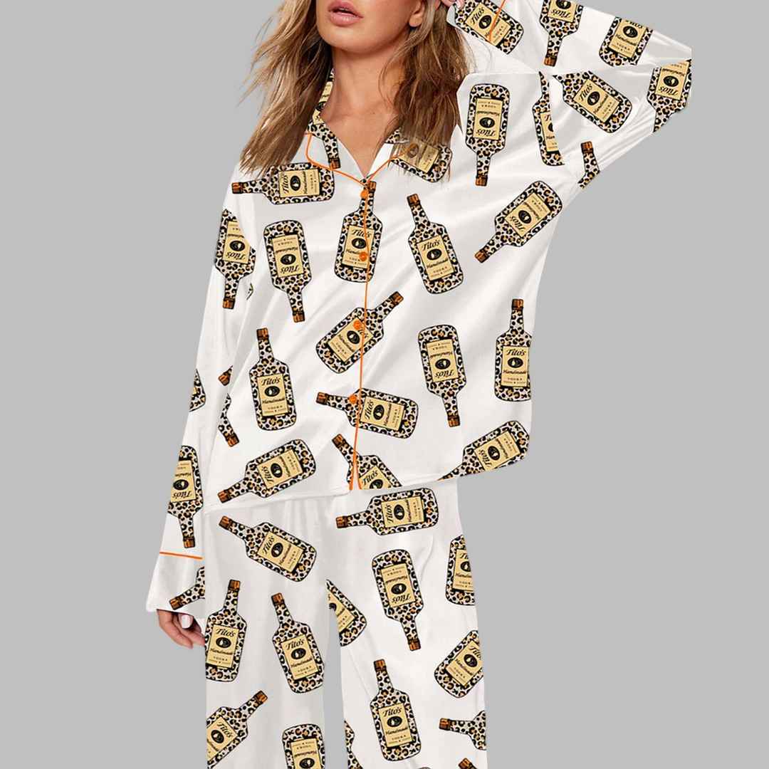 Tito's Handmade Vodka Christmas Pajama Set