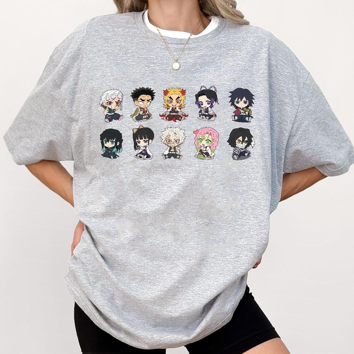 To The Hashira Training Chibi Demon Slayer Shirt, Kimetsu No Yaiba t-shirt, anime sweatshirt hoodie, Tanjiro shirt, Rengoku t-shirt