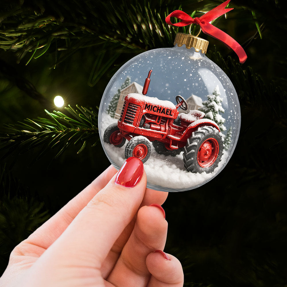 Alternative view of Tractor Ornament - Personalized Gifts For Farmers 05toti190825