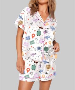 Travel Anywhere Short Sleeve Pajama Set