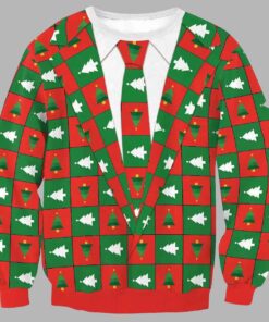 Alternative view of Tree Suit Ugly Christmas Sweater