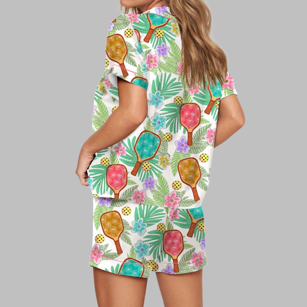 Tropical Pickleball Pajama Set - Image 3