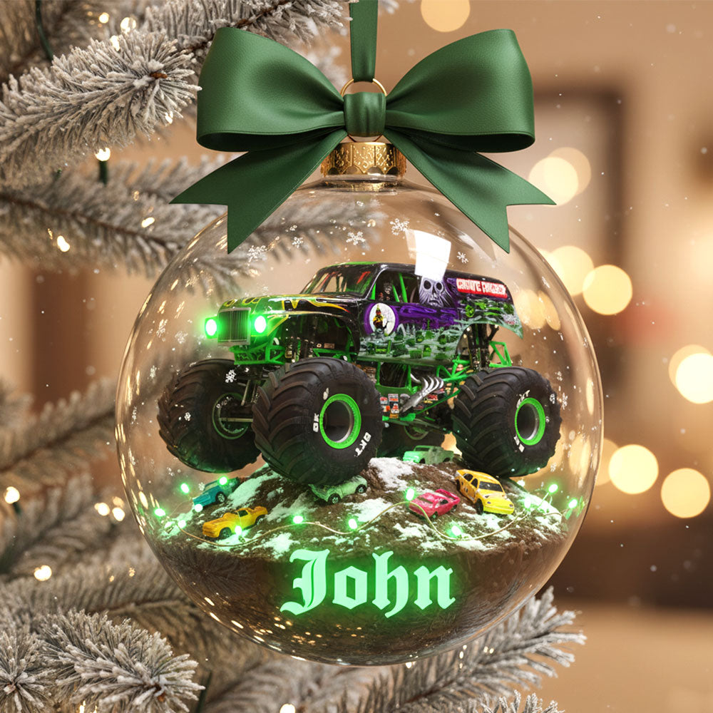 Truck Ornament - Personalized Gift For Christmas Ornament 01HYTI011125