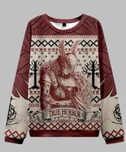 Alternative view of True Horror Ugly Sweater 2025 Christmas