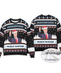 Trump 2025 It's Beginning To Look A Lot Like You Miss Me Ugly Christmas Sweater