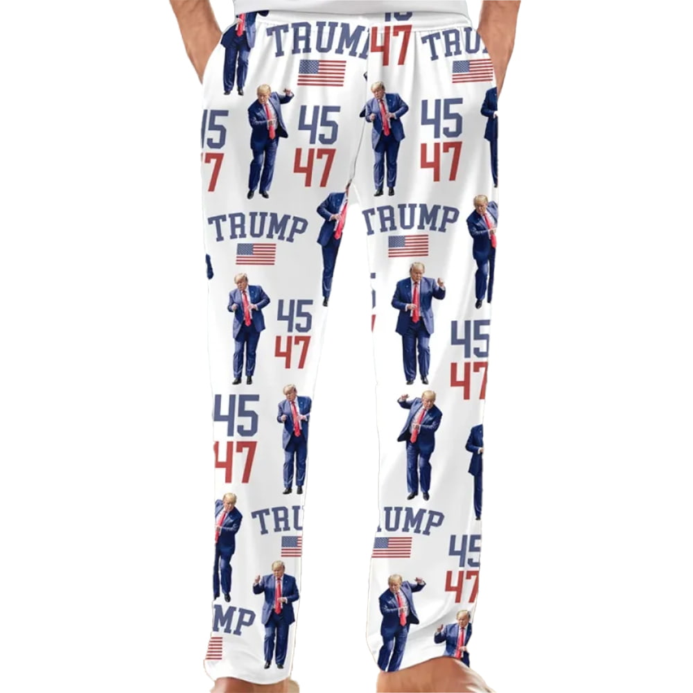 Alternative view of Trump 45 47 Pajama Pants