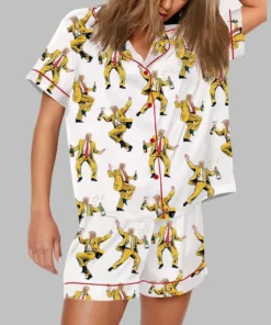Trump Dancing New Year New America Pajama Set