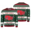 Trump Make America Red Again Ugly Christmas Sweater - Grishko.com