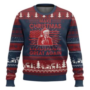 Trump Make Christmas Great Again Ugly Sweater